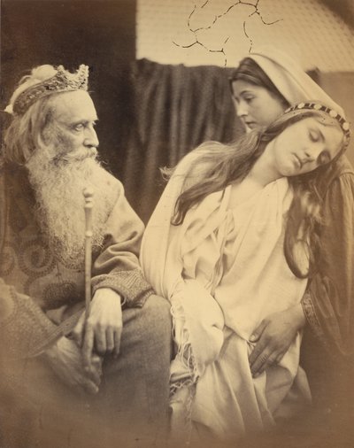 A rainha Ester perante o rei Assuero de Julia Margaret Cameron