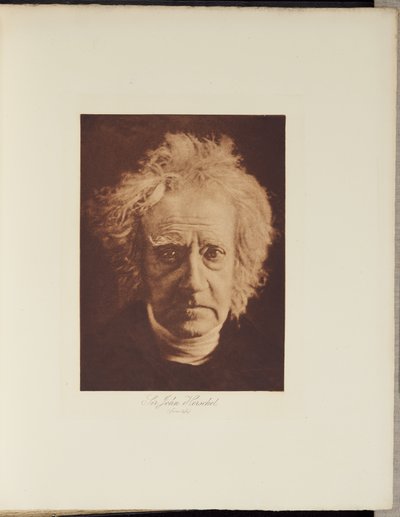 Sir John Herschel de Julia Margaret Cameron