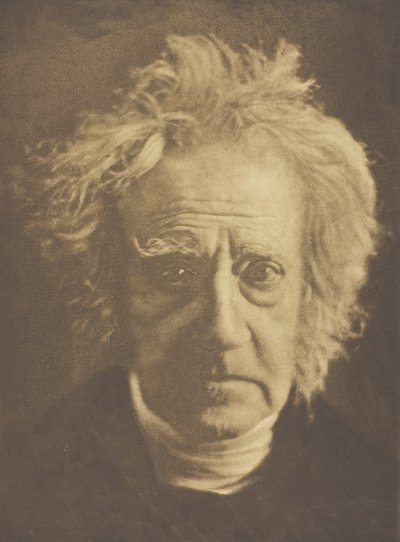 Sir John Herschel, 1867, impresso c. 1893. de Julia Margaret Cameron