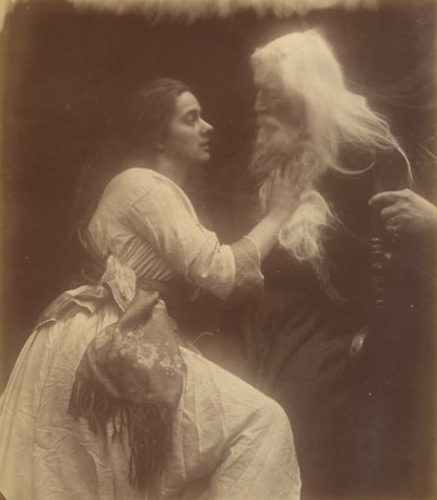 Vivien e Merlin, Setembro de 1874 . de Julia Margaret Cameron
