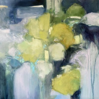 Fluxo Sereno Verde-Azul de Julia Purinton
