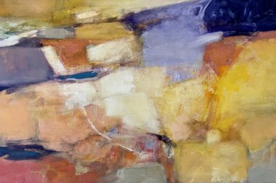 Campos abstratos vibrantes de Julia Purinton