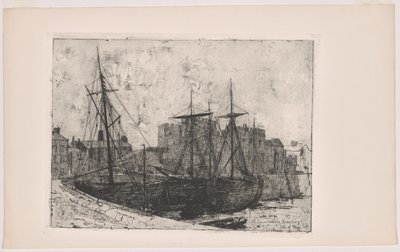 Castelo Rushen--Isle of Man de Julian Alden Weir