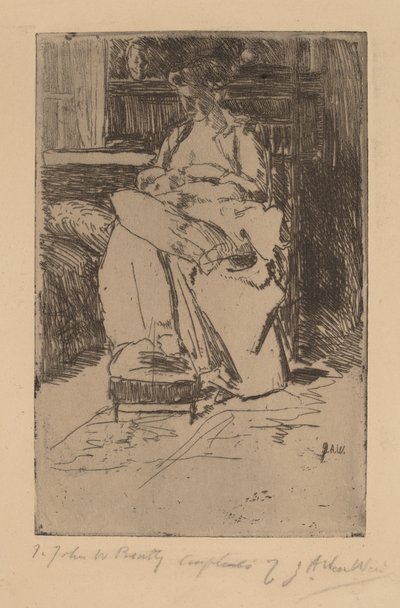 Mãe e Filho. de Julian Alden Weir