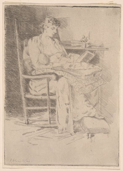 Mãe e filho, n.º 2 de Julian Alden Weir