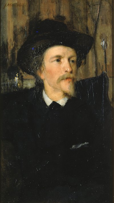 Retrato de Wyatt Eaton, ca. 1878. de Julian Alden Weir