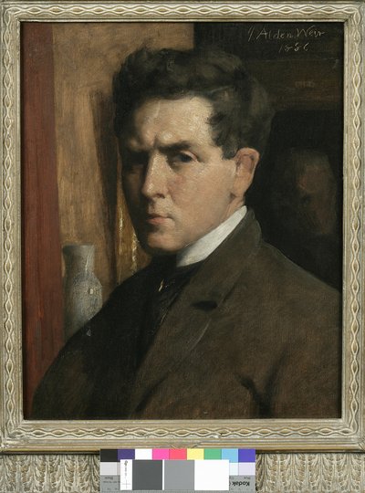 Auto-retrato, 1886 de Julian Alden Weir