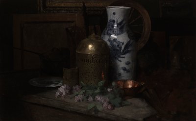 Natureza Morta no Estúdio de Julian Alden Weir