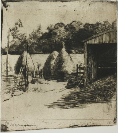 Os palheiros de Julian Alden Weir