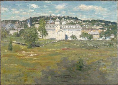 Fábrica de Roscas Willimantic, 1893 de Julian Alden Weir