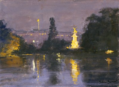 Palácio de Buckingham - noite de Julian Barrow