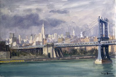 Ponte de Manhattan, Nova Iorque, 1996 de Julian Barrow