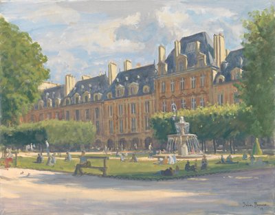 Place des Voges, 2010 de Julian Barrow