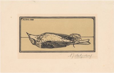 pássaro morto de Julie de Graag (signed by artist)