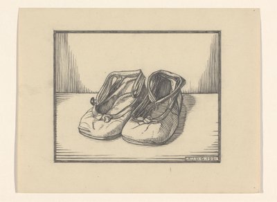 Par de sapatos de Julie de Graag (signed by artist)