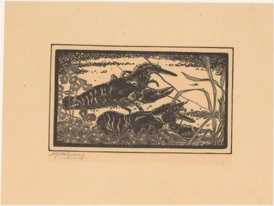 Dois lagostins de Julie de Graag (signed by artist)