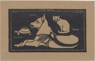Akbar, Max, Poes (título sobre o objecto) de Julie de Graag