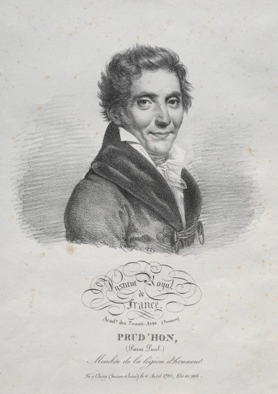 Pierre Paul Prudhon de Julien Leopold Boilly