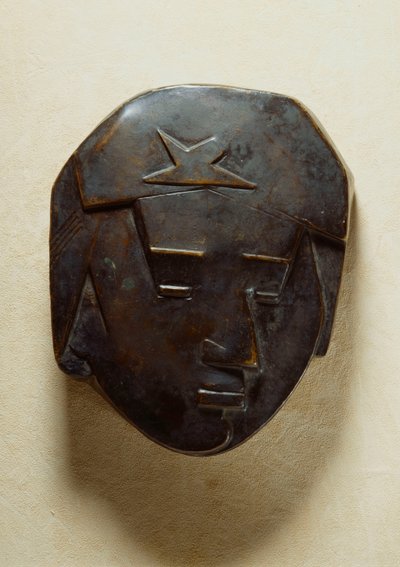 Rosto de adolescente; Rosto de uma adolescente, c.1928-1929 de Julio Gonzalez
