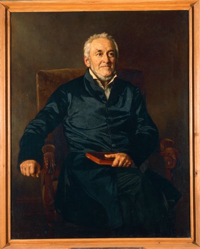 Ernst Moritz Arndt (óleo sobre tela) de Julis Amatus Roeting