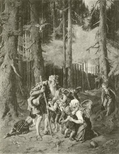 O Eckart Confiável (gravura) de Julius Adam