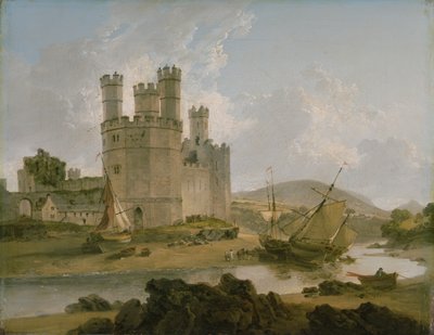 Castelo de Caernarvon de Julius Caesar Ibbetson