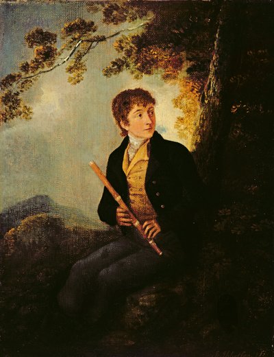 Retrato do Filho do Artista, J.C. Ibbetson Jnr. de Julius Caesar Ibbetson