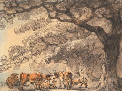 Abrigo para o gado de Julius Caesar Ibbetson