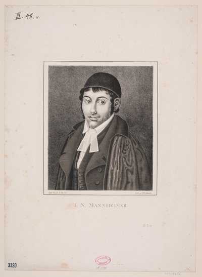 Rabino I. N. Mannheimer de Julius Friedlænder