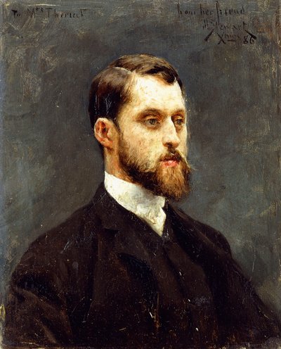 Auto-retrato, 1886 de Julius Leblanc Stewart