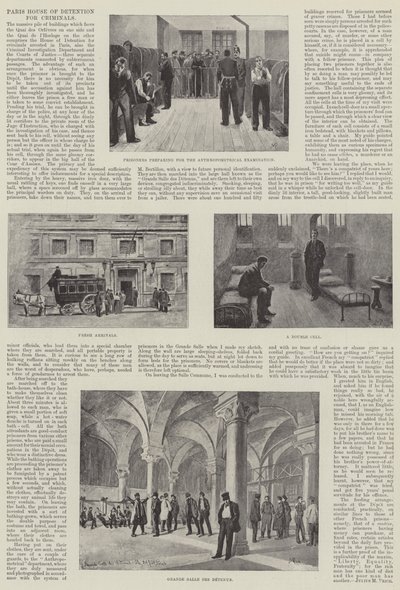 Casa de Detenção de Paris para Criminosos de Julius Mandes Price