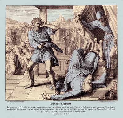 Morte de Eli de Julius Schnorr von Carolsfeld