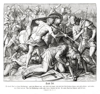 Morte de Saul de Julius Schnorr von Carolsfeld