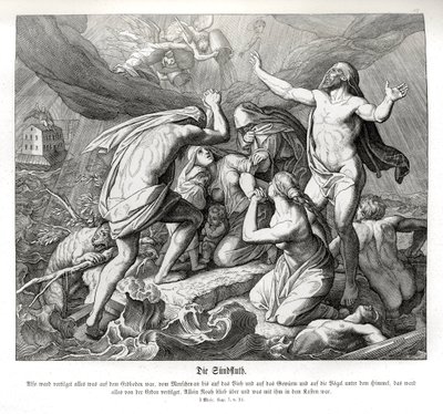 O Dilúvio, Génesis de Julius Schnorr von Carolsfeld