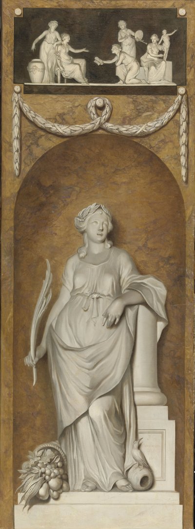 Parede Pintada Pendurada com Paz de Jurriaan Andriessen (signed by artist)