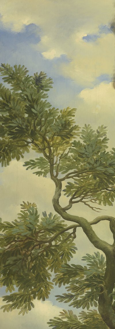 Paisagem arcadiana com um viajante de Jurriaan Andriessen