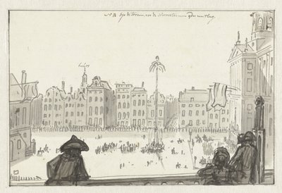A Festa do Estabelecimento da Constituição em 19 de Maio de 1798 de Jurriaan Andriessen