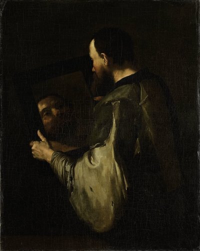 Filósofo com Espelho de Jusepe de Ribera (copy after)