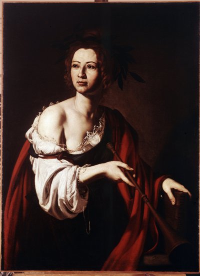 Alegoria da História. Pintura de José de Ribera, conhecida como il Spagnoletto "o Spagnolet" (1591-1652) de Jusepe de Ribera