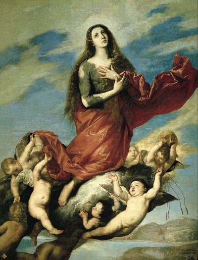 Assunção da Magdalena de Jusepe de Ribera
