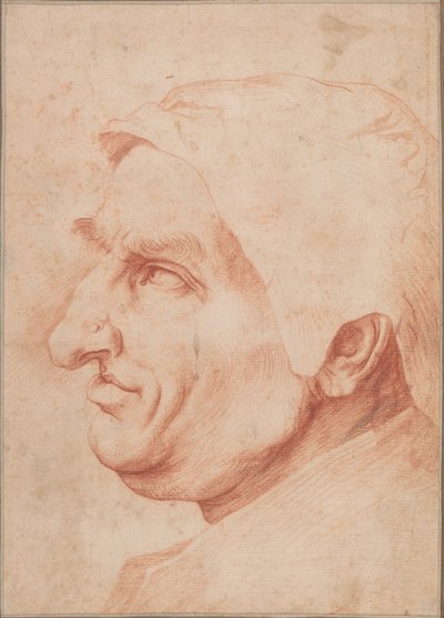 Cabeça de homem de Jusepe de Ribera