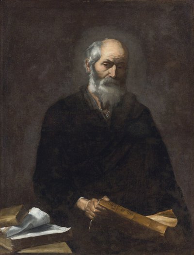 "" O filósofo Platão de Jusepe de Ribera