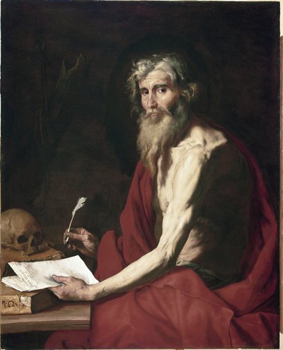 São Jerônimo Pintura de Jusepe de Jusepe de Ribera