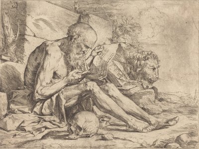 São Jerônimo lendo de Jusepe de Ribera