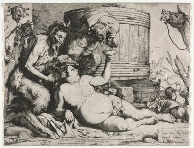 Sileno de 1628. de Jusepe de Ribera