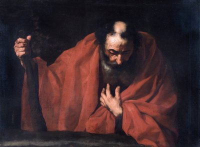 "São Tiago, o Grande", século XVII. de Jusepe de Ribera