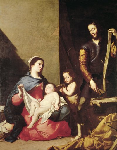 A Sagrada Família, 1639 de Jusepe de Ribera