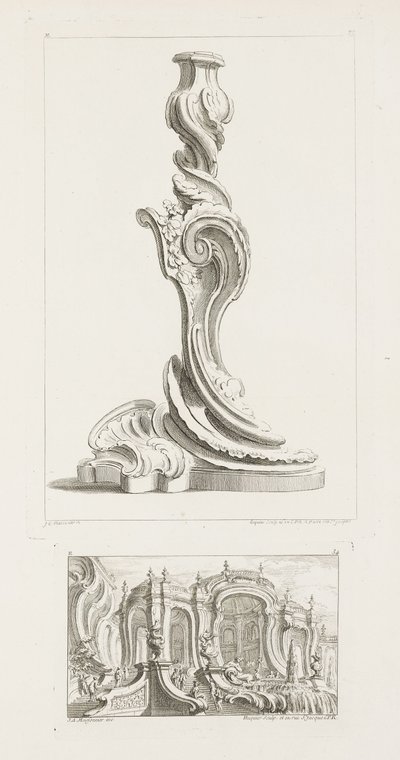 Lustre, 5º prato de Juste Aurèle Meissonnier