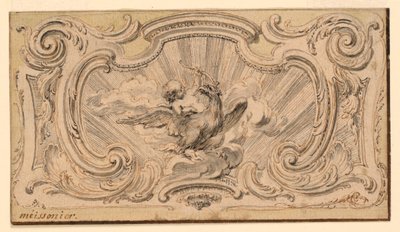 Design para um Painel Ornamental de Juste Aurèle Meissonnier