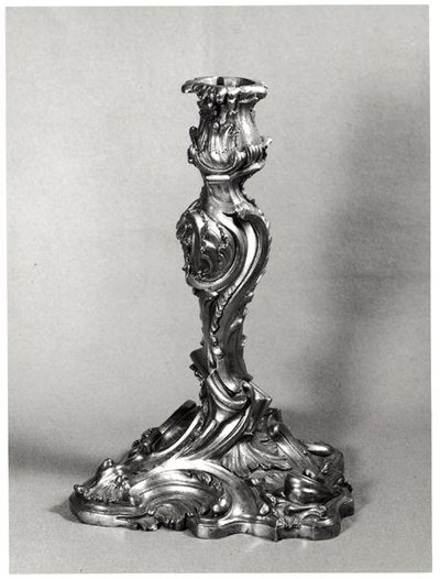 Modelo de um castiçal de Juste Aurèle Meissonnier